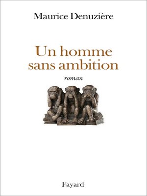 cover image of Un homme sans ambition